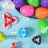 12 JOYIN Pcs Prefilled Easter Eggs with Mini Snake Cubes Twist Puzzle Toys Snake Speed Cube Fidget for Kids Easter