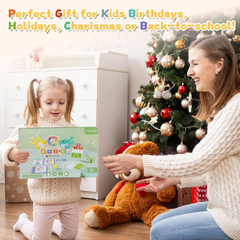 twivah 3-5, 5-7, Counting 2 3 4 5 6 7 Toddler Learning Toys Educational Games with Visual Timer for Kids Montessori