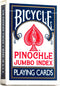 Bicycle Jumbo Pinochle Playing Cards - Pinochle Deck for Card Games