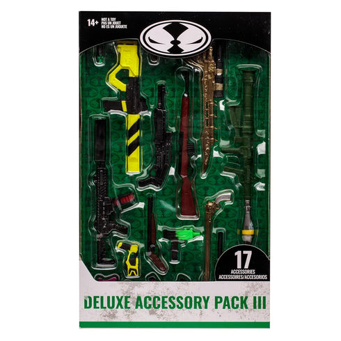 7" Pack 3, 17 McFarlane Toys Deluxe Action Figure Accessory Pieces