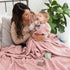 Natemia XL Muslin Baby Blanket - Ultra Soft, Breathable Baby Blankets for Girls, Boys, Parents - Newborn Essentials