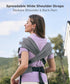 Momcozy 1235 lbs Portable Baby Carrier Compact & Lightweight, Adjustable for Travel, Fold & Go Convenient Storage Hip