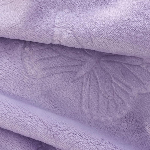 30x40 Inch, BORITAR Baby Blanket with Butterfly Design for Girls Ultra Soft Fleece Warm and Lightweight Blankets