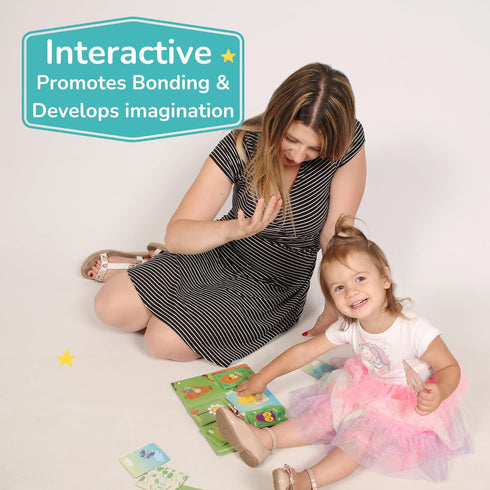 TOYVENTIVE Smart Baby Box for Girls, Educational Developmental Learning Toys for 1+ Year Old, Montessori Toddler Busy
