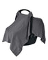 Denmark - Muslin Baby Car Seat Cover for Boys and Girls, 100% Organic Cotton Canopy, Perfect Fit for Baby Carrier (Soft