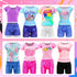 HONLAELLA 22 11.5 Inch 4 6 6 5 7 11.5 Inch Set Pcs Girl Doll Clothes & Accessories Including Fashion Dresses Tops