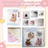 Flever Miniature Dollhouse DIY Kit - Sweet Talk Room with Furniture