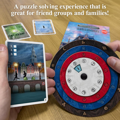 EXIT: The Game - The Hunt Through Amsterdam | Escape Room Co-op Game for 1+ Players, Ages 5-7, Art Heist Brainteasers