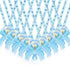 Threlaco 60 Pcs Baby Shower Pacifier Necklace Cute Bear Acrylic Party Favors