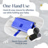 Portable Diaper Changing Mat, Fits Most Changing Tables, One-Hand Hook-and-Loop Fasteners, Front Touchscreen-Friendly