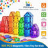 STEM Engine 100 Set Pc Magnetic Tiles Building Blocks for Kids Educational Magnet Toys for Preschool Learning, Creative