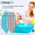 Cute Castle 2 Pack 8 Hooded Baby Towel Rayon Made from Bamboo and Washcloths - Lovely Elephant, Happy Bird