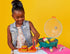 B. toys Mini Chef BBQ Grill Playset, Pretend Play Toy Grill & Food Set for Kids 3 Years + (16 Pcs)