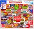 White Mountain Puzzles Jigsaw Puzzle, Out to Lunch, 1000 Pieces