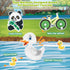 1-3, 1 Busy Book for Toddlers Montessori Toys Busy Board for Year Old, Upgraded Composite Fabric Animal Forest Quiet