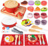 Christmas Advent Calendar Gifts for Kids, Commodum Kids Wooden Play Cooking Set,