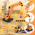 3.1lbs 5 13 14 3-8 TUZT Kids Construction Sensory Bin Play Sand Kit Toys for Toddlers, Sandbox with Sand & Large Tower