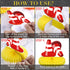 9 3D Threan Pieces Construction Party Centerpieces Honeycomb Car Truck Zone Centerpieces Table decorations for Baby