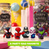 Spidey & His Amazing Friends 5 Piece Finger Puppet Set - Educational, Bath, Party Favors, Floating Pool Toys