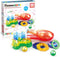 PicassoTiles Magnetic Marble Run Add-On Expansion Pack for Magnet Tile Building Blocks
