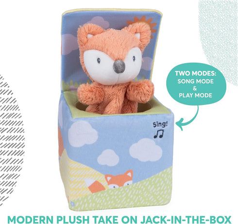 Baby GUND Fox in a Box, Animated Plush Activity Toy for Babies and Infants, Multicolor, Ages 0 and Up