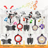 0-6 4 Car Seat Toys for Babies, Months Stroller Activity Black White Baby Spiral Plush Toys Newborn High Contrast