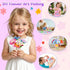 300+PCS 4 5 6 7 8+ GirlsHome Fabric Flower Bouquets Toys, DIY Flower Making Kit for Kids, Arts and Crafts for Kids