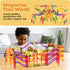 60pc Set 3 PTMR60 PicassoTiles Magnetic Tile Race Car Track STEM Construction Road Kit Building Blocks for Kids