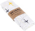ipek kehribar 100% 43x43 1 Pack Muslin Baby Swaddle Blanket Cotton, Ultra Soft, Breathable, Multipurpose, Airplane