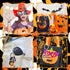 Kigeli 60 Pcs Halloween Keychain Bulk - Ghost, Bat, Cat, Pumpkin, Skeletons - Party Favors for Kids & Adults