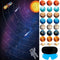 Solar System Party Games - Pin The Planets, Large Space Game Poster