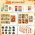 Set Craft24Set BenLouis Fall Party Favors for Kids Thanksgiving Day Classroom Gifts Prize Coloring Books Bulk