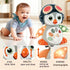 Tummy 6-18 Crawling Penguin Baby Toy with Music & Lights, Interactive Time Toy for Infants Months, Early Development