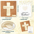CJiangpo Will You Be My Godmother Proposal Gift, Cross Design Madrina Proposal Puzzle in Spanish Godmother Asking Card