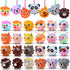KissFree 24 PACK Animal Pop Balls Party Favors for Kids, 3D Pop