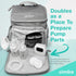 Backpack, 13 12 Journey Breast Pump Stylish & Functional Breast Pump Bag with Plenty of Pockets & Collapsible