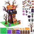 JOYIN 2 Pack Halloween Craft Kit, 3D Tree House and Pumpkin Haunted House, Art and Craft DIY Kits for Kids