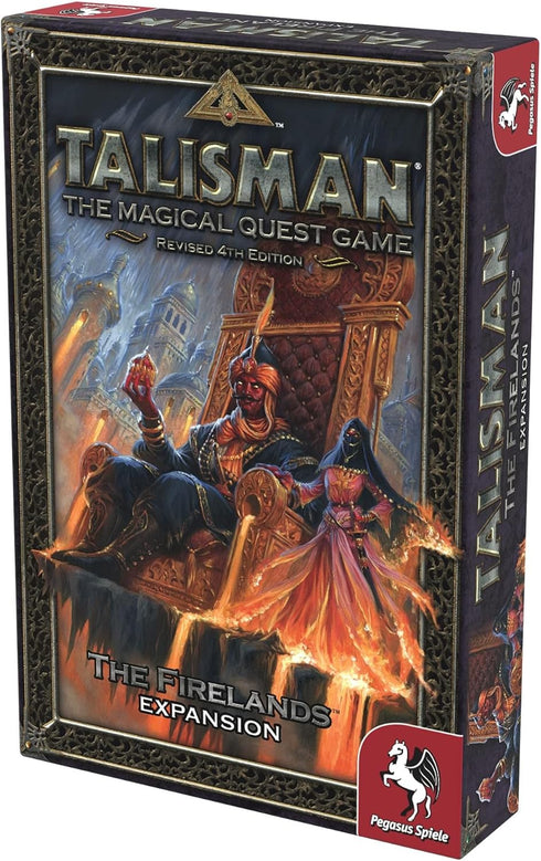 Pegasus Spiele Talisman: The Firelands Board Game - Orange