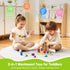 JRUXJWI Set 3 4 5, Montessori Wooden Threading Beads for Toddlers Bead Sequencing & Stacking Toy with Pattern Cards