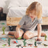 Lizard Toys Figures - 17 Pcs Desert Reptiles Figurines Model Trees Kit, Desert Diorama Supplies for Kids Gift
