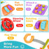 iPlay, iLearn Baby Busy Board Cube, Montessori Sensory Toys for 1-3 Year Olds, Educational Travel Toy