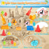 Summer Elovien Beach Sand Toys, Large Dump Truck with Bucket, Sandbox Construction Toy Sand Castle Building Kit