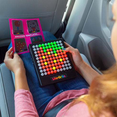 Lite-Brite Touch - Light Up Portable STEM Sensory Learning Toy, Creative Art Toy for Ages 6+, Unisex