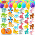 TOY Life 30 Packs Filled Easter Eggs with Dinosaur, Easter Party Favors