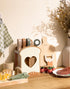 16pcs Set Playset, ROBUD Kids Play Kitchen Knife - Wooden Cooking Montessori-Inspired Pretend Kitchen Toys