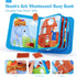 1-3 1 hahaland Noah's Ark Toy Busy Book for Toddlers - Baptism Gifts for Boys Girls - Montessori Toys for Year Old
