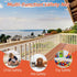 Banister Guard 10ft L x 2.6ft H - Deck Safety Net for Baby Proofing, Balcony Mesh Netting for Child & Pet Safety