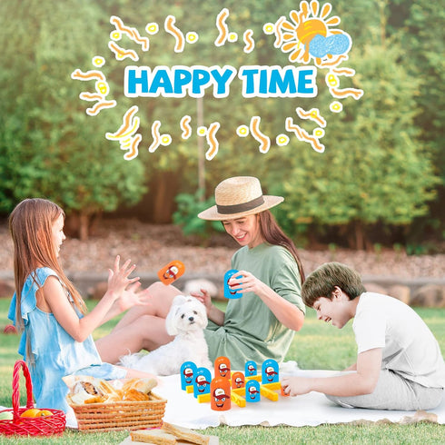 Upgraded Tic Tac Toe Strategy Board Game for Kids,Adults and Families,Head to Head Game Family Game Night,Camping