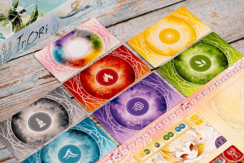 10+, 2-4 40 Inori Board Game - Cooperative and Competitive Worker Placement Strategy Game, Fun Family Game for Kids