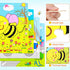 Yunsailing 40 Pack Wooden Puzzles for Kids Ages 3-5, Animals Jigsaw Puzzles for Toddlers, Educational Gifts